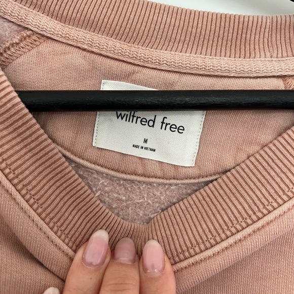 Aritzia Wilfred Free “Free Fleece Crew” - Picture 13 of 15
